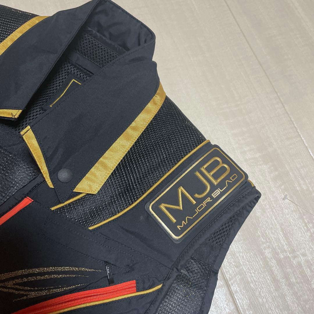 シモツケMJB SMV-340CW フィッシングベスト LLブラック/オレンジ