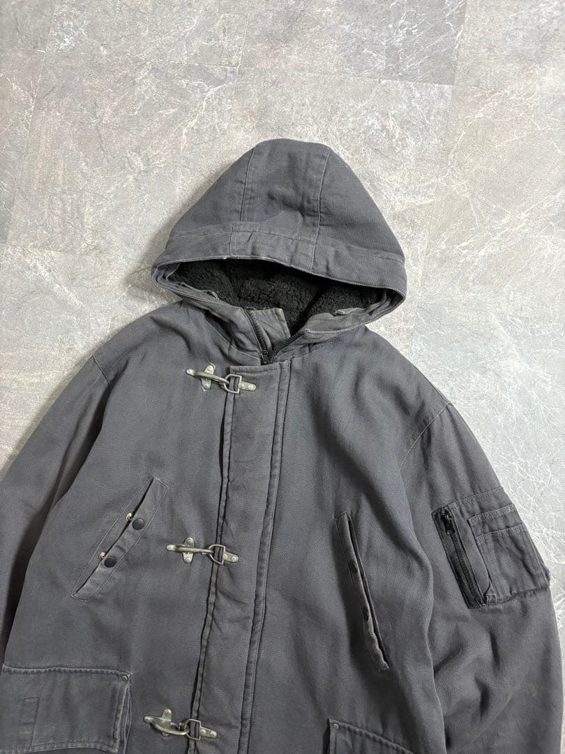 ジャケット・アウター 90s~ hooded fireman coat archive gray