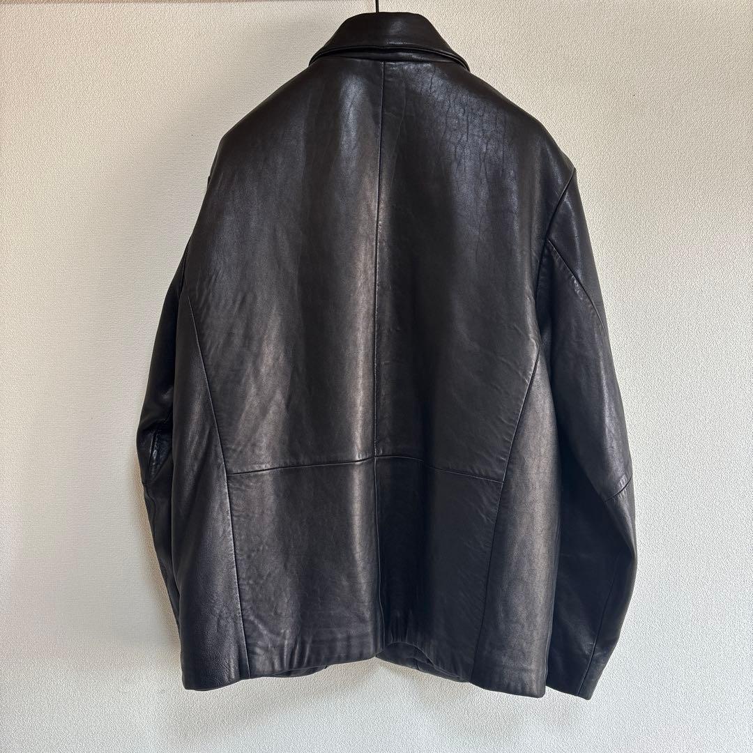 1*9様 vintage 90s レザートラックジャケット　シープレザー