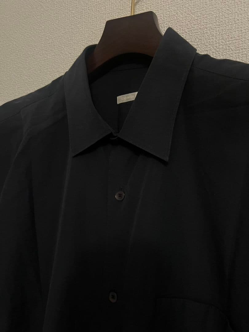 COMOLI 23SS コモリシャツ NAVY 2