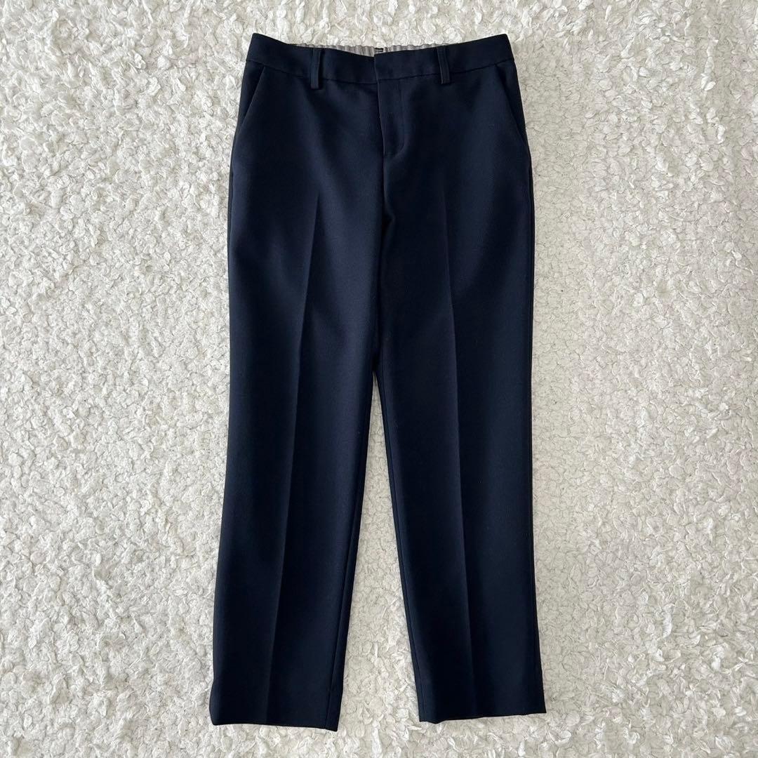 ✨極美品✨グリーンレーベルリラクシング パンツスーツ ノーカラー 近年モデル