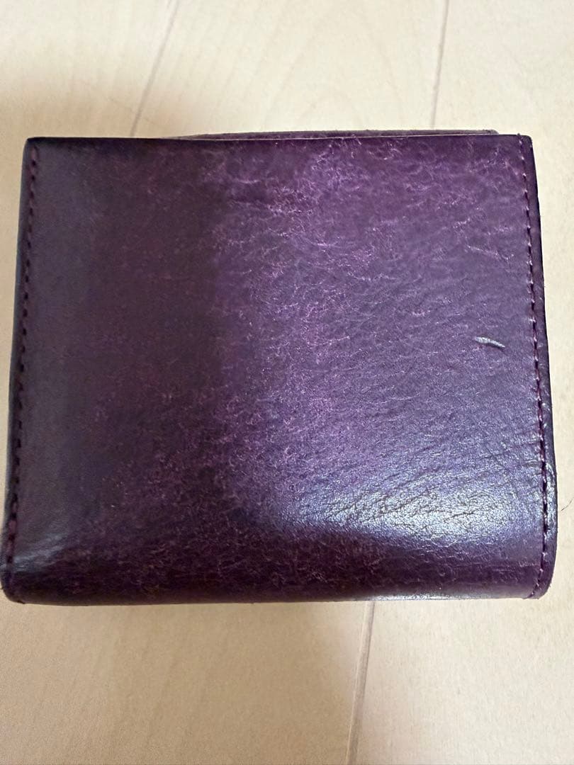 ⭐︎超美品⭐︎BEERBELLY 二つ折り財布 パープル