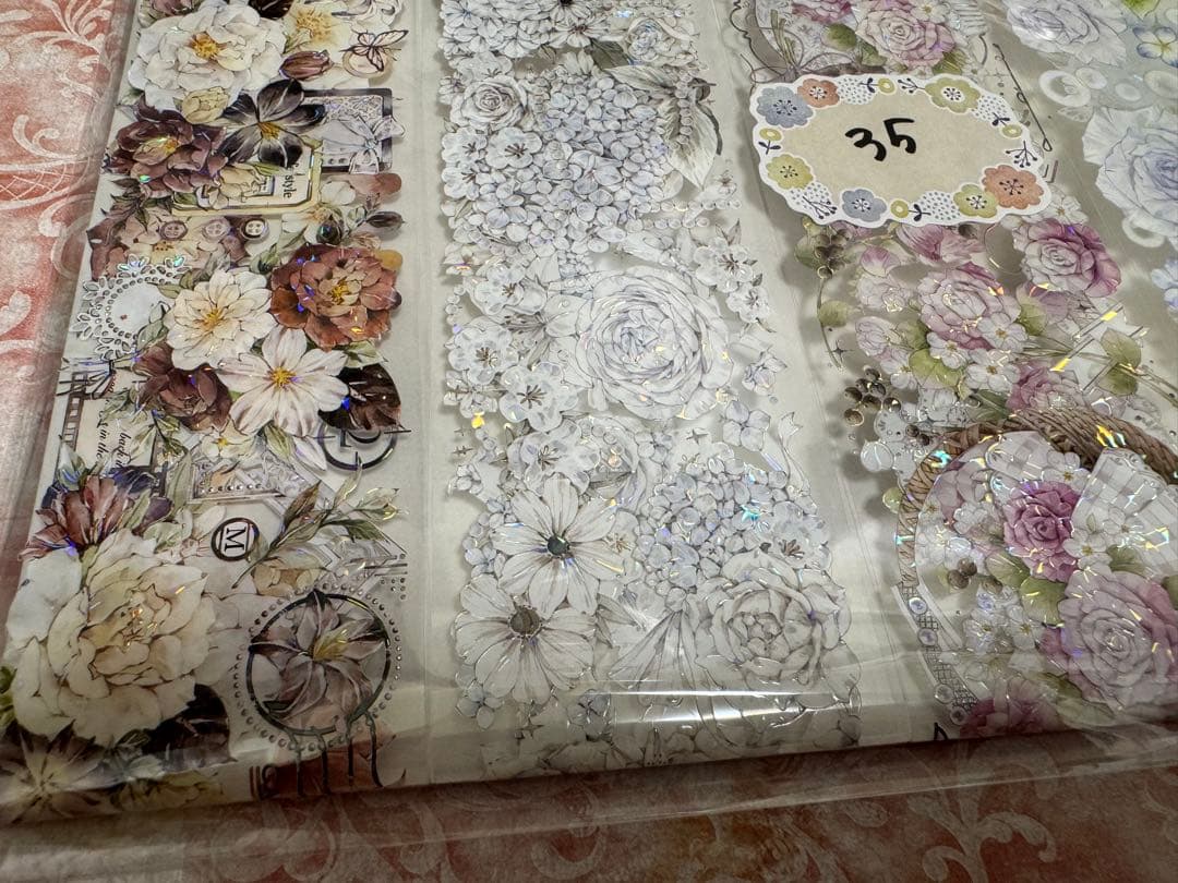 海外 PETテープ マスキングテープ 切り売りセット35