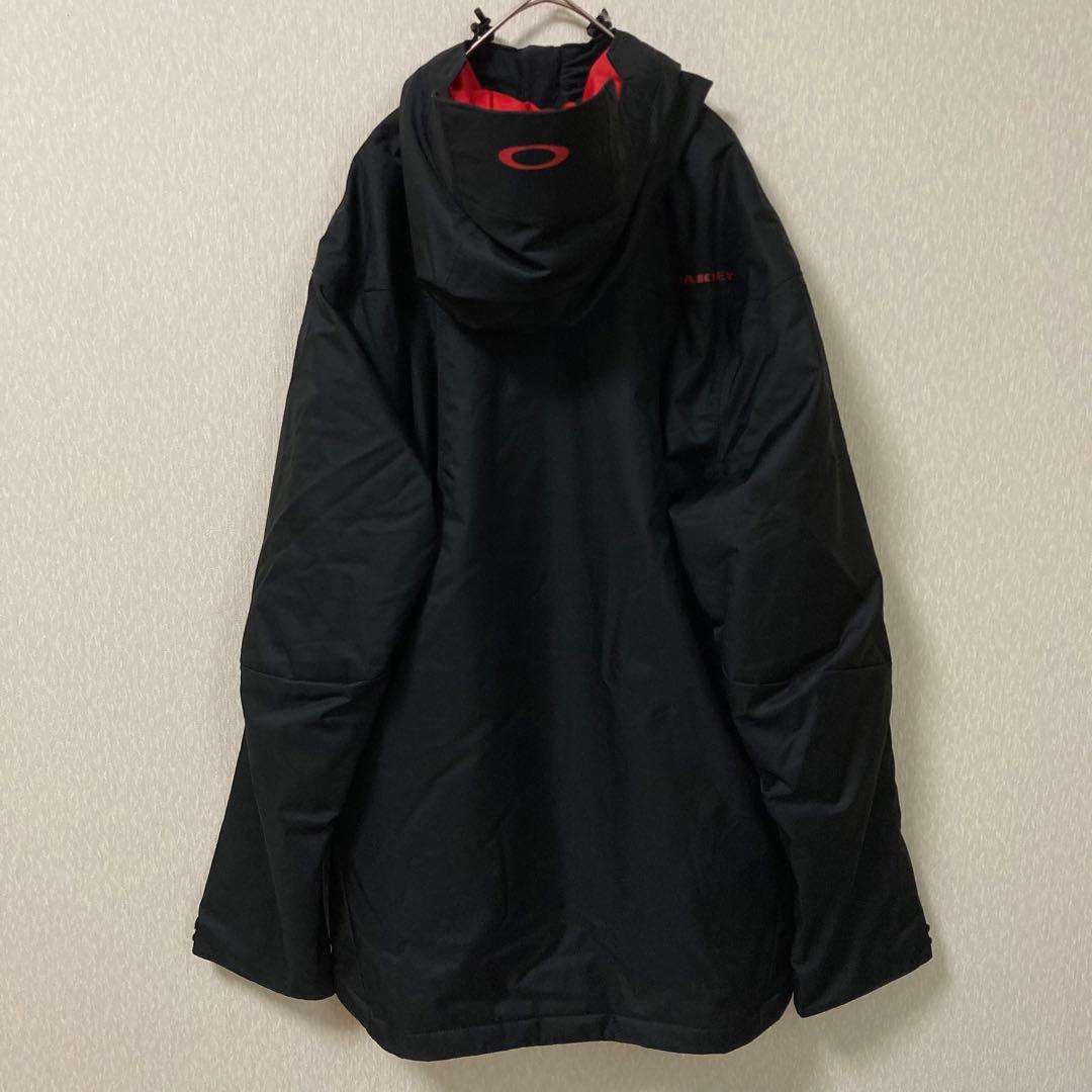 【美品】OAKLEY オークリー スノーボードウェア ジャケット ブラック L