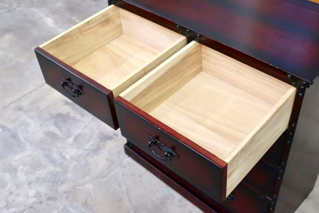 GMIK382C○時代箪笥 和家具 和モダン 和室 座敷 古民家 チェスト