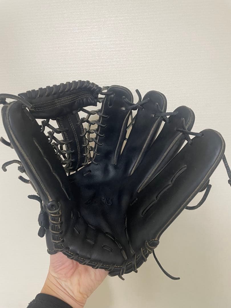 アシックス 一般硬式野球外野用グローブ 右投げ用