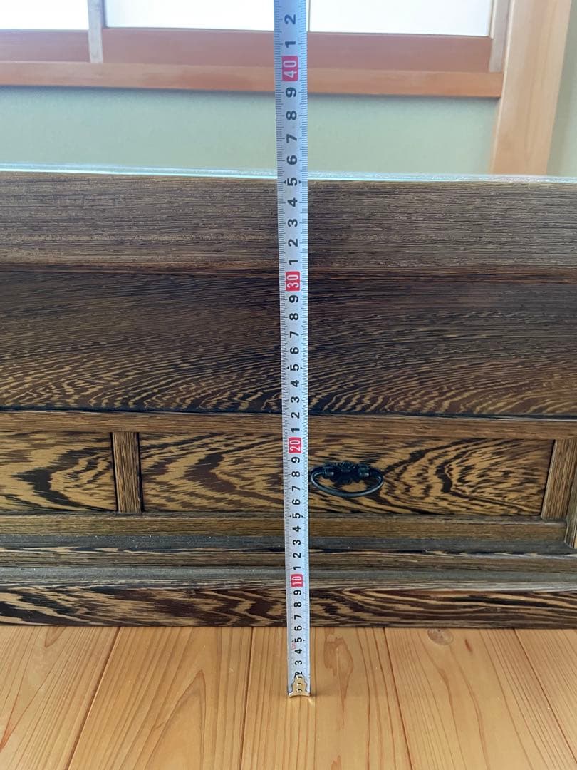 囲炉裏テーブル 火鉢 無垢材 昭和レトロ 大きめ