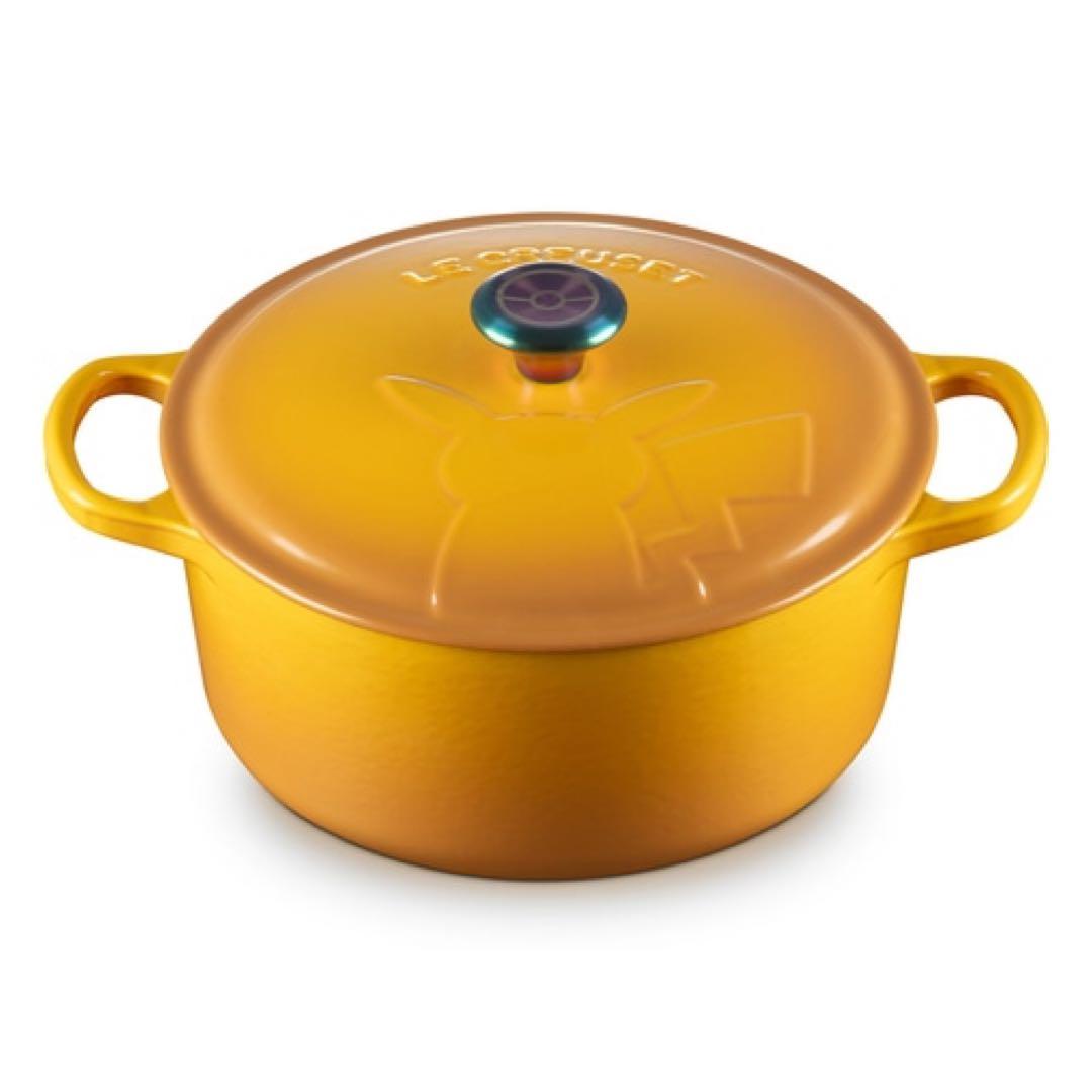 【LE CREUSET】シグニチャー　ココット・ロンド　ポケモン　ピカチュウ