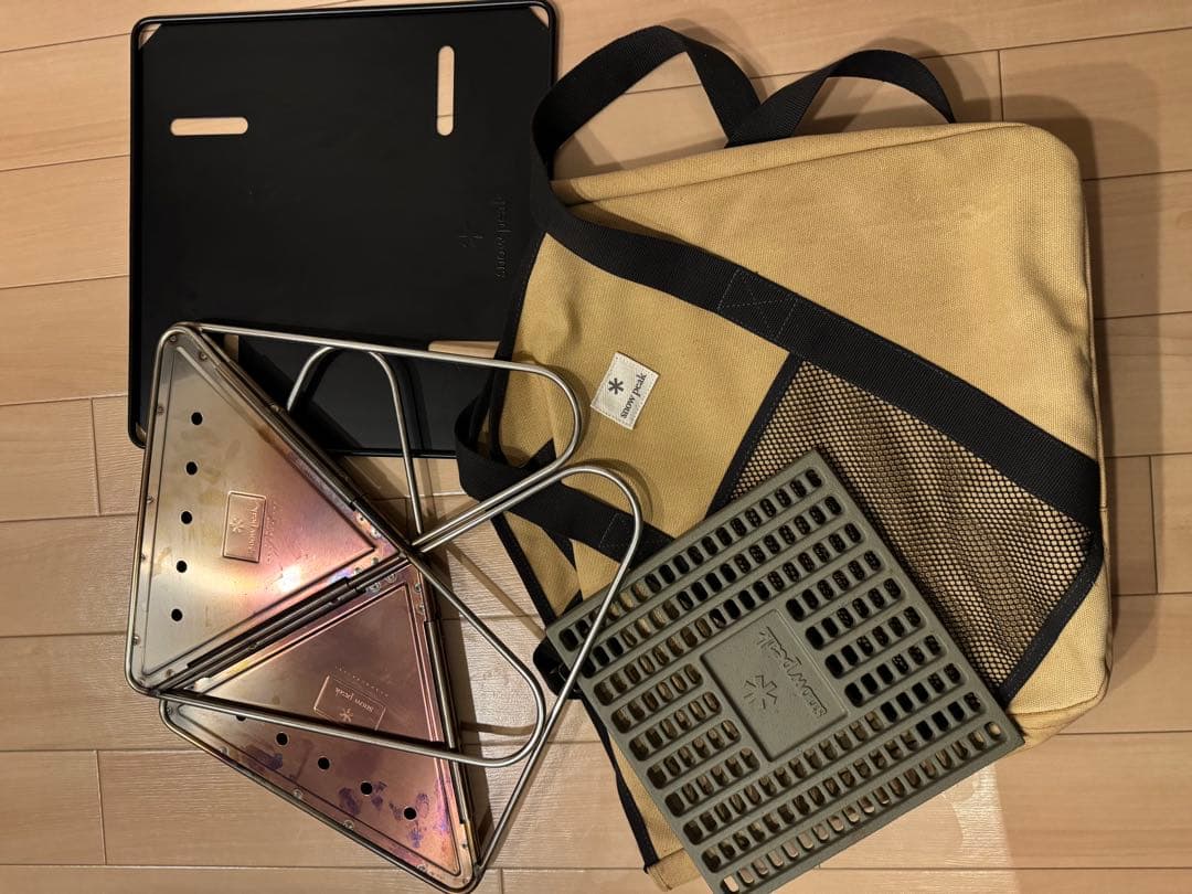 スノーピーク 焚き火台 Mサイズセット