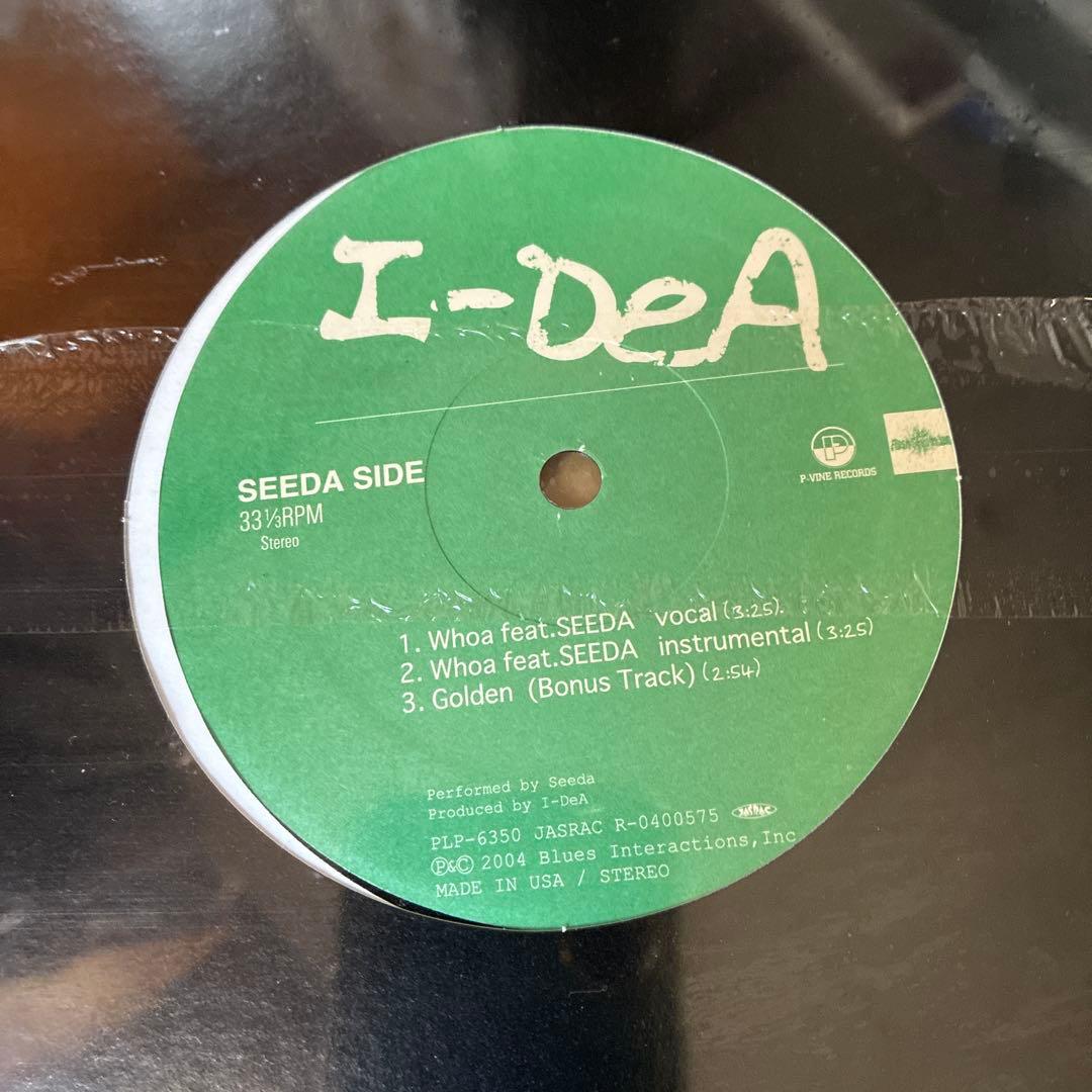 I-DeA 暴風雨　Whoa レコード　未開封　シールド
