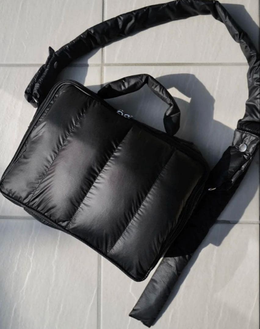 《calin》カラン マザーズバッグ ブラックショルダーバッグ 斜め掛け 美品