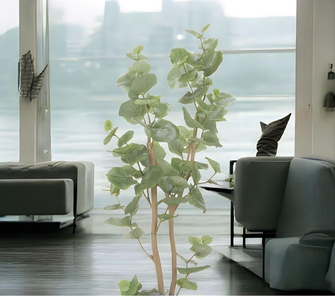 光触媒　人工観葉植物　フェイクグリーン　スリムシーグレープ1.6