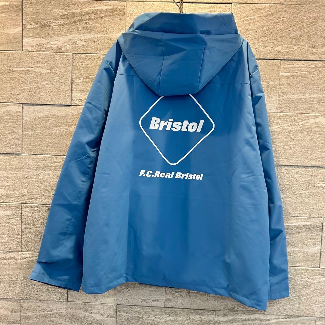 超美✨FCRB FCレアルブリストル　ジャケット　レインパーカー　ブルー