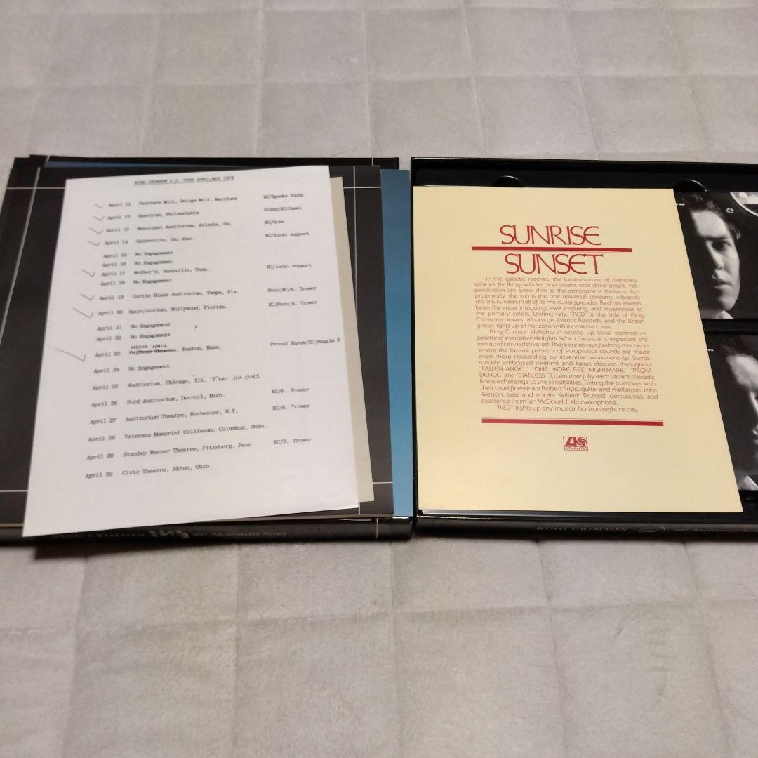 キングクリムゾン　40THアニバーサリーBOX　THE ROAD TO RED