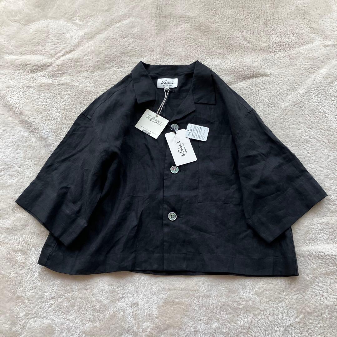 TA(*^^*)さまタグ付き 未使用 LE GLAZIK リネン 100 シャツ