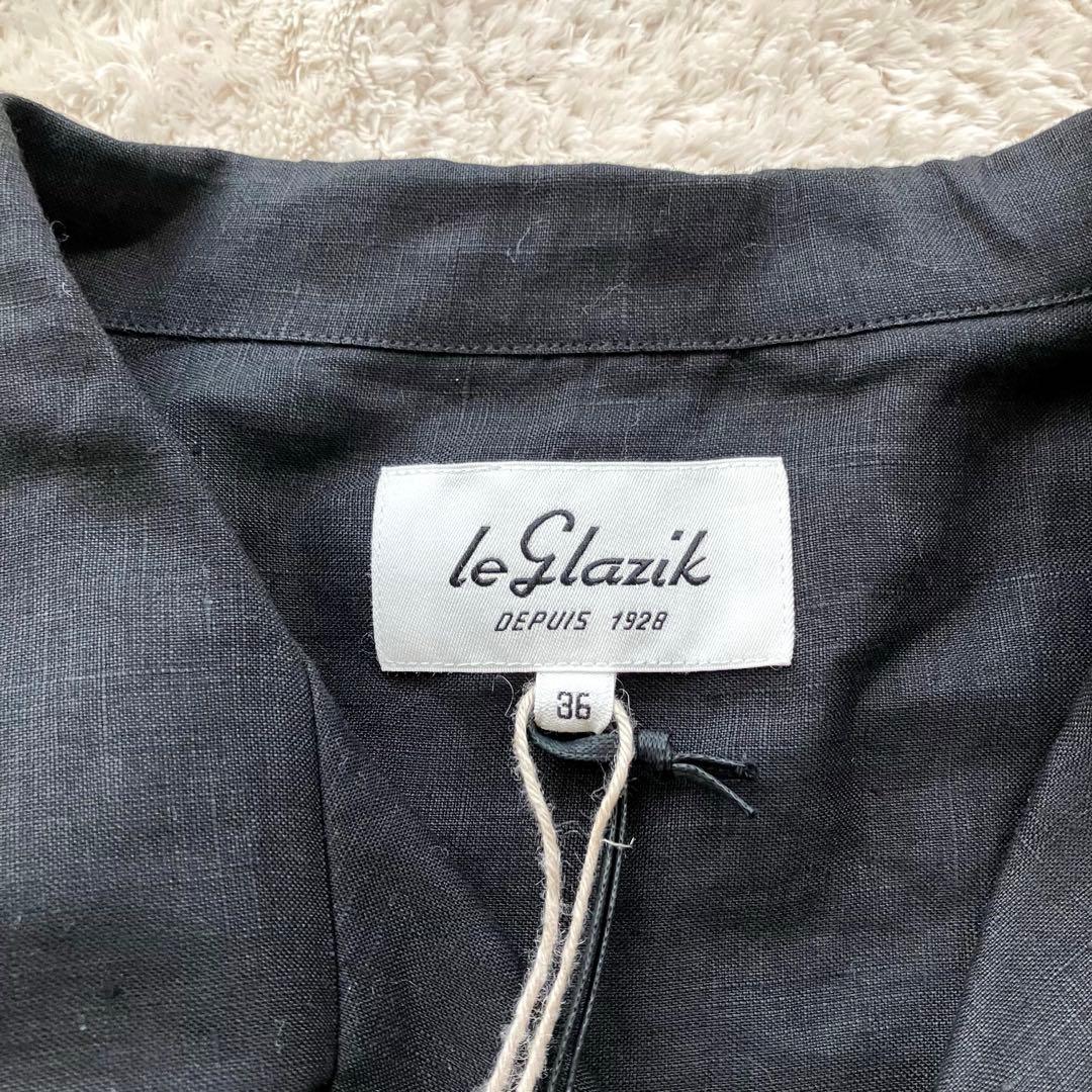 TA(*^^*)さまタグ付き 未使用 LE GLAZIK リネン 100 シャツ