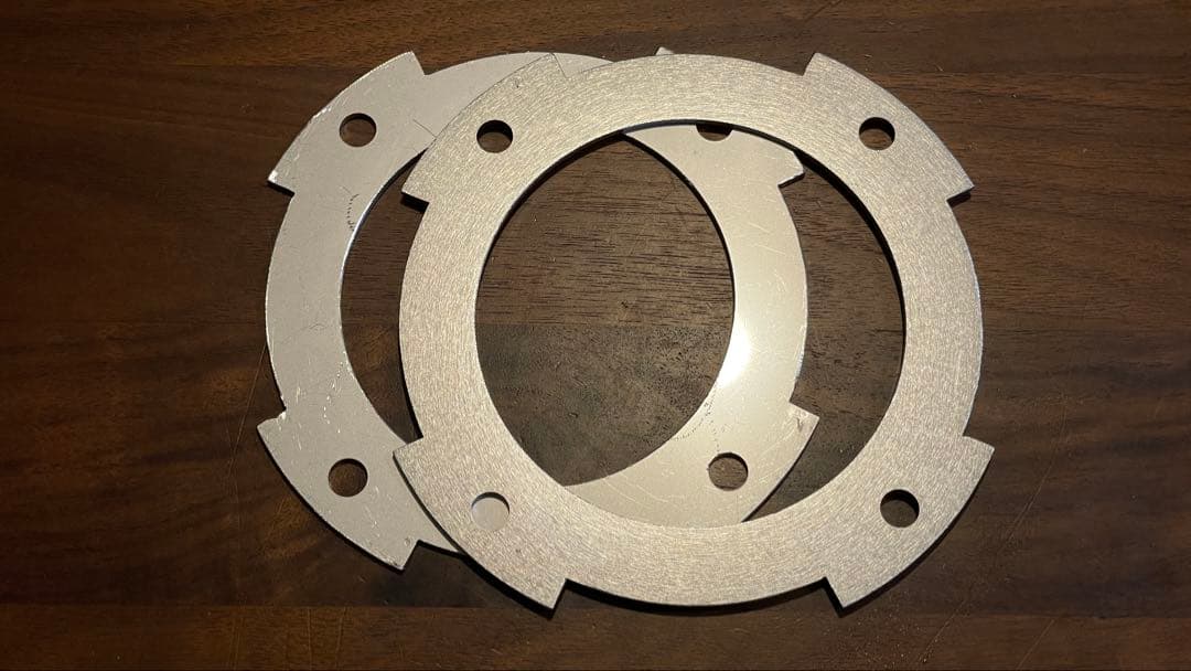 新保製作所・アウトドア専用マトリョーシカ煙突（径１０６mm）＋笠+ガイドリング