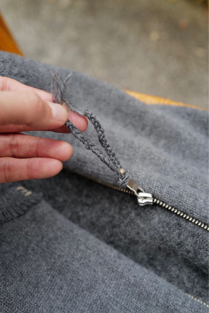 MAATEE&SONS 25AW柿乃葉別注ひょっとこニットジャケットsize4