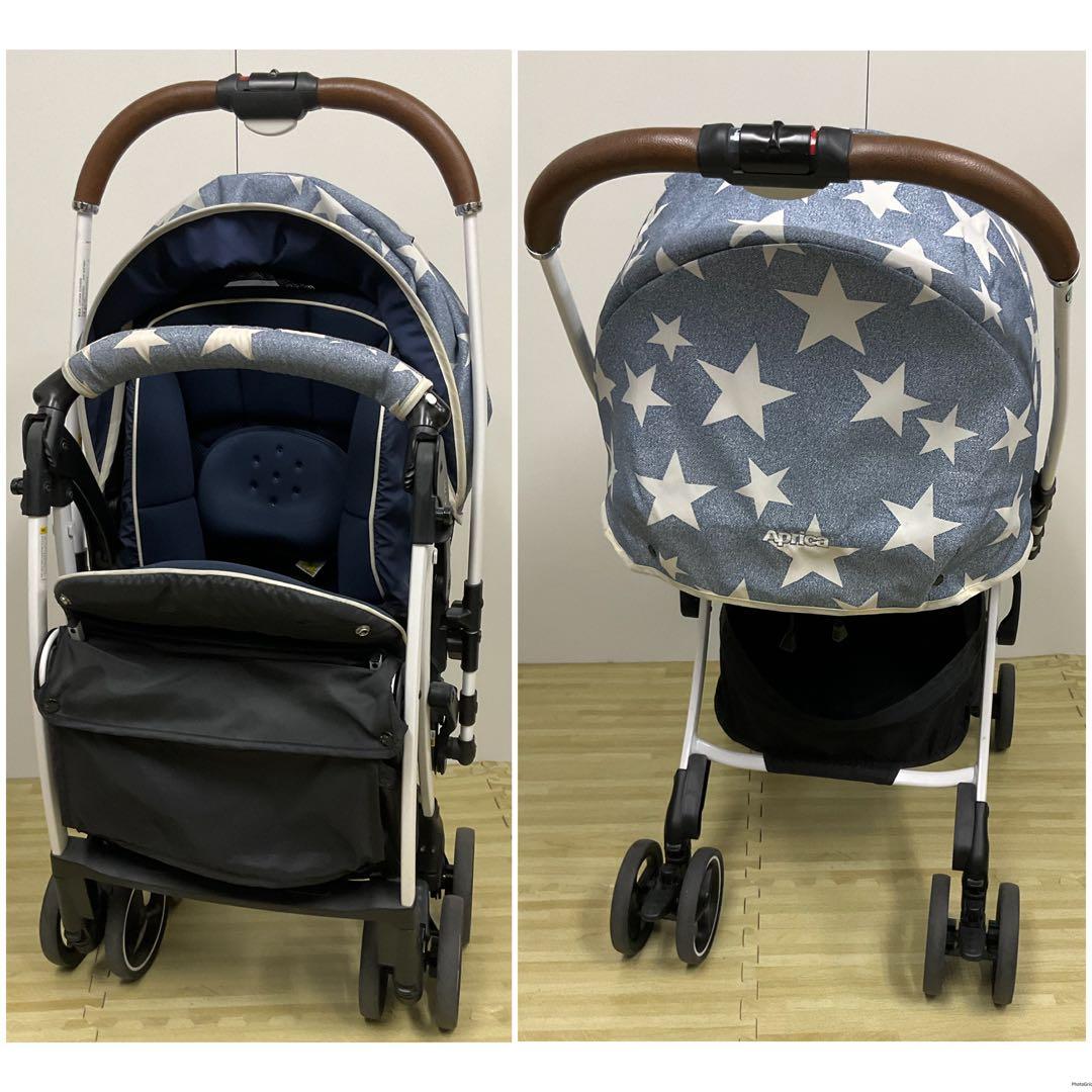 綺麗！限定モデル！アップリカ ラクーナ クッション デニムスター