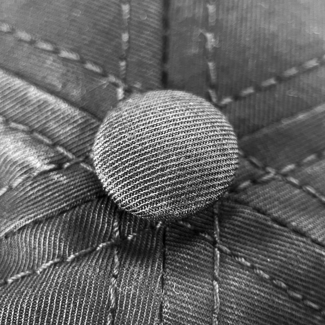 現行モデル 美品 セリーヌ トリオンフ キャップ ブラック 帽子 L 59cm