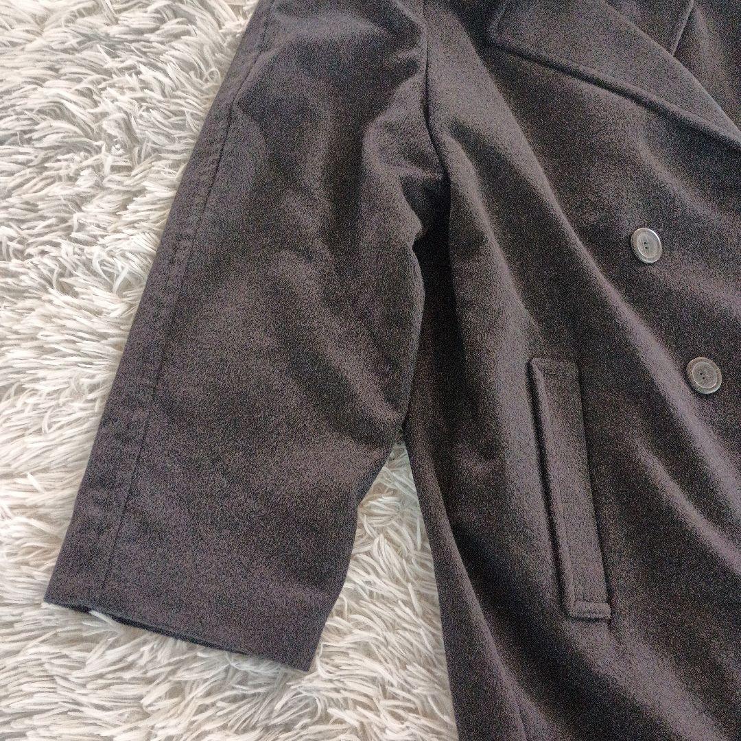 極美品✨【EMBA】カシミヤ100% ロングコート コロンボ 黒 ミンクファー