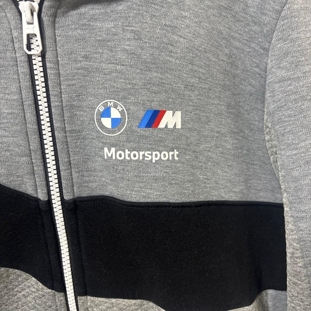  Motorsport パーカー セットアップグレー/ブラック