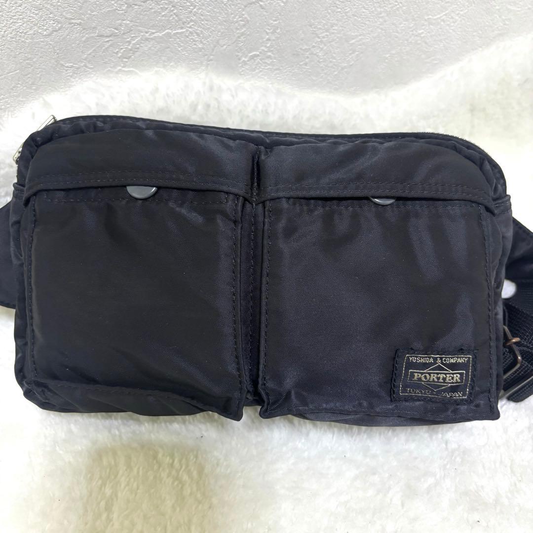 【極美品】PORTER ポーター タンカー ウエストバッグ ボディバッグ