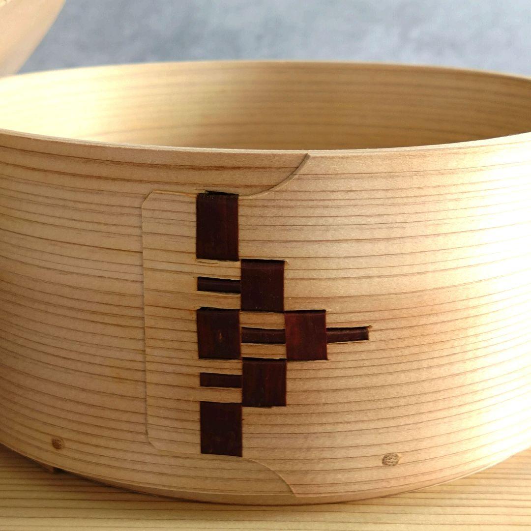 柴田慶信商店 和せいろ 5寸/大館 曲げわっぱ