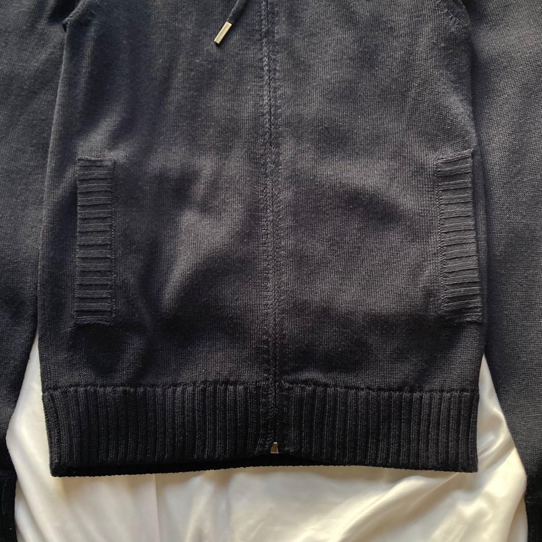 Dolce&Gabbana フルジップ ニット パーカー 44