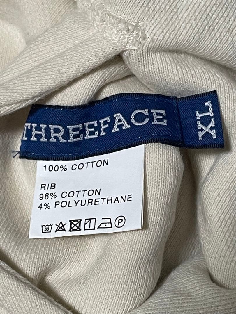 THREEFACE DOUBLE FACE 後付パーカー XL
