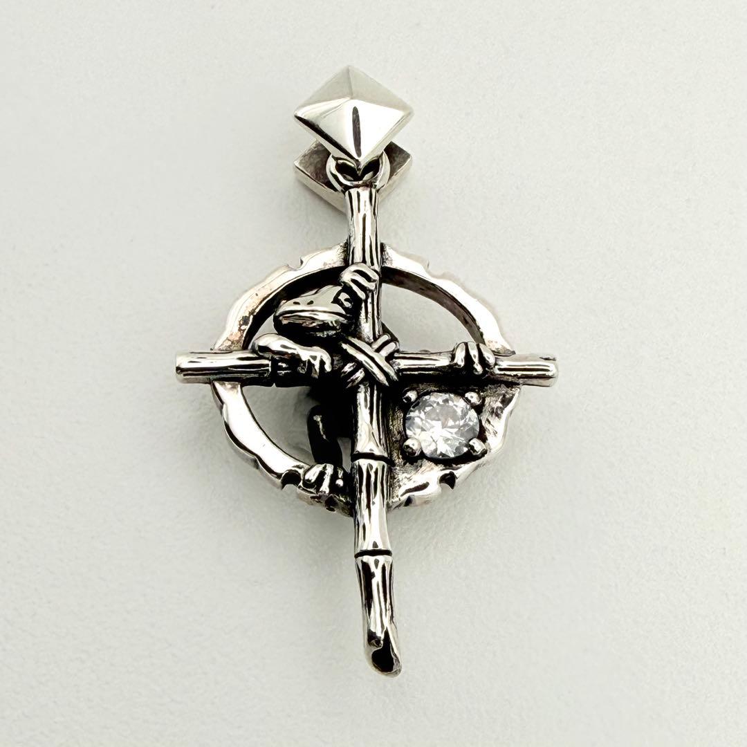 ◆【極美品】かすう工房 廃番 クロス ペンダント