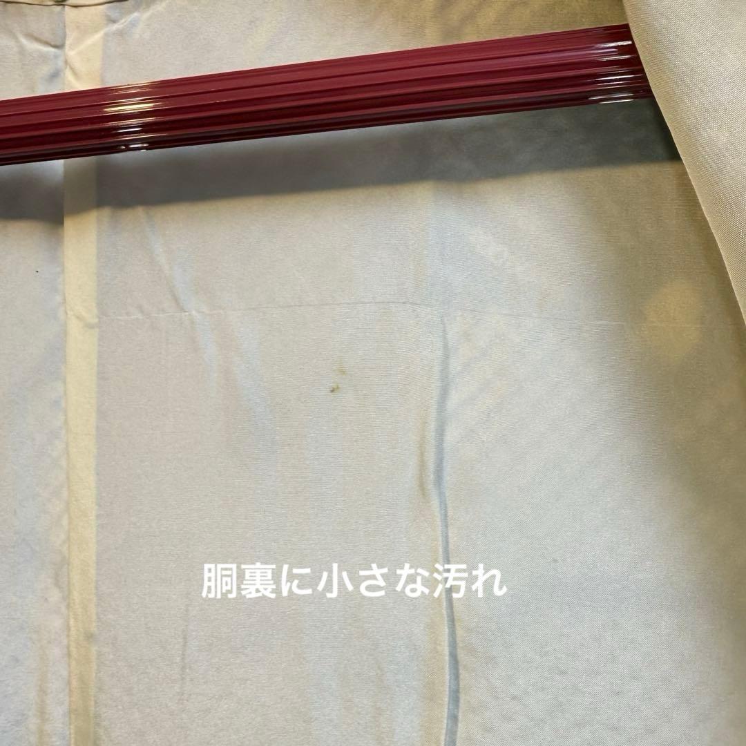 総絞り　美品　振袖六点フルセット　157〜167cm　裄長め　青