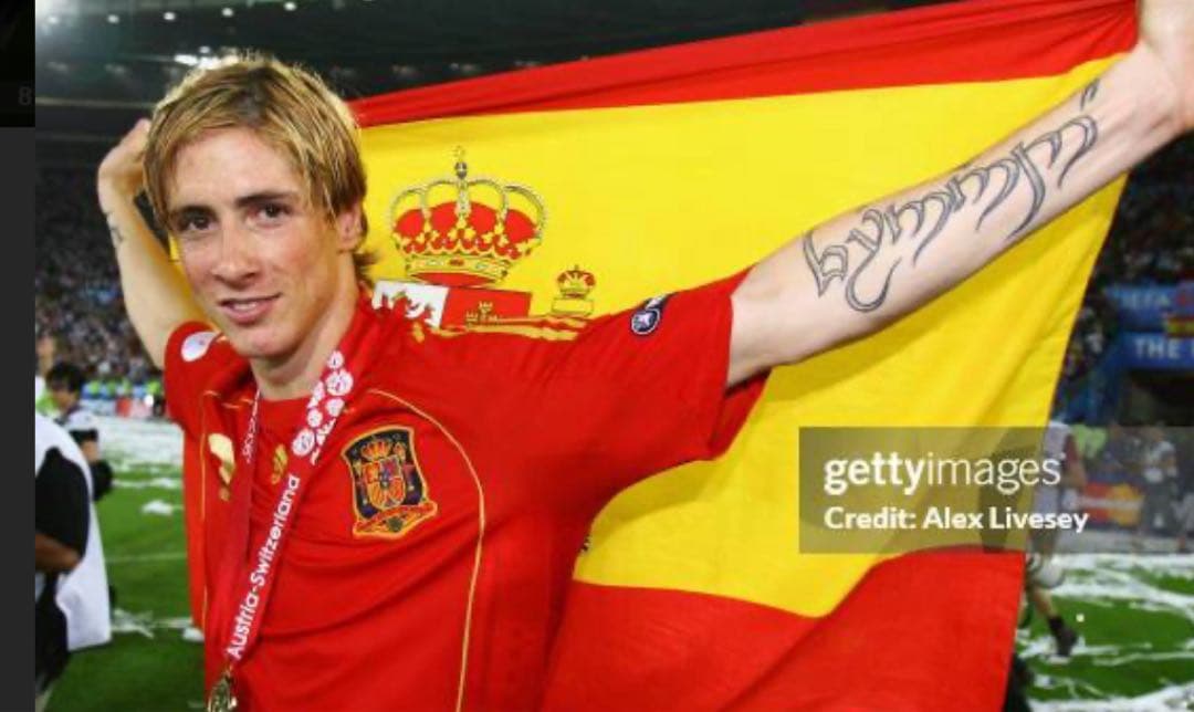 ユーロ2008優勝 スペイン代表 フェルナンド トーレス