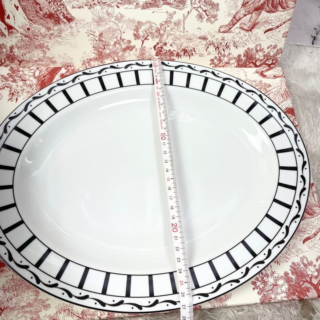 DIOR ディオール オーバルプレート 大皿　フランス製 食器　ムッシュ