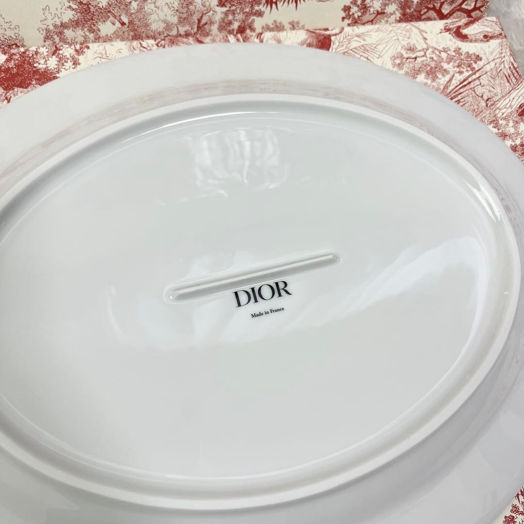 DIOR ディオール オーバルプレート 大皿　フランス製 食器　ムッシュ