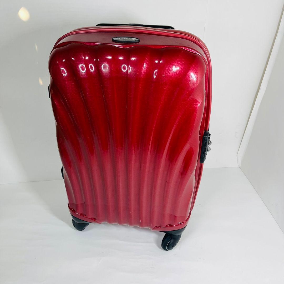 サムソナイト コスモライト スピナー55 チリレッド　機内持ち込みサイズ