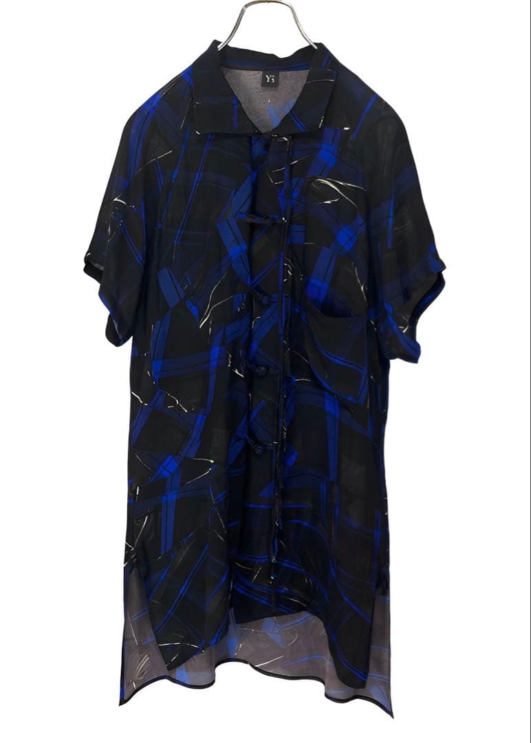 Y's ワイズ 美品 DEFORMATION CHECK BLOUSE 2