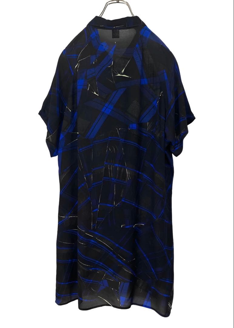 Y's ワイズ 美品 DEFORMATION CHECK BLOUSE 2