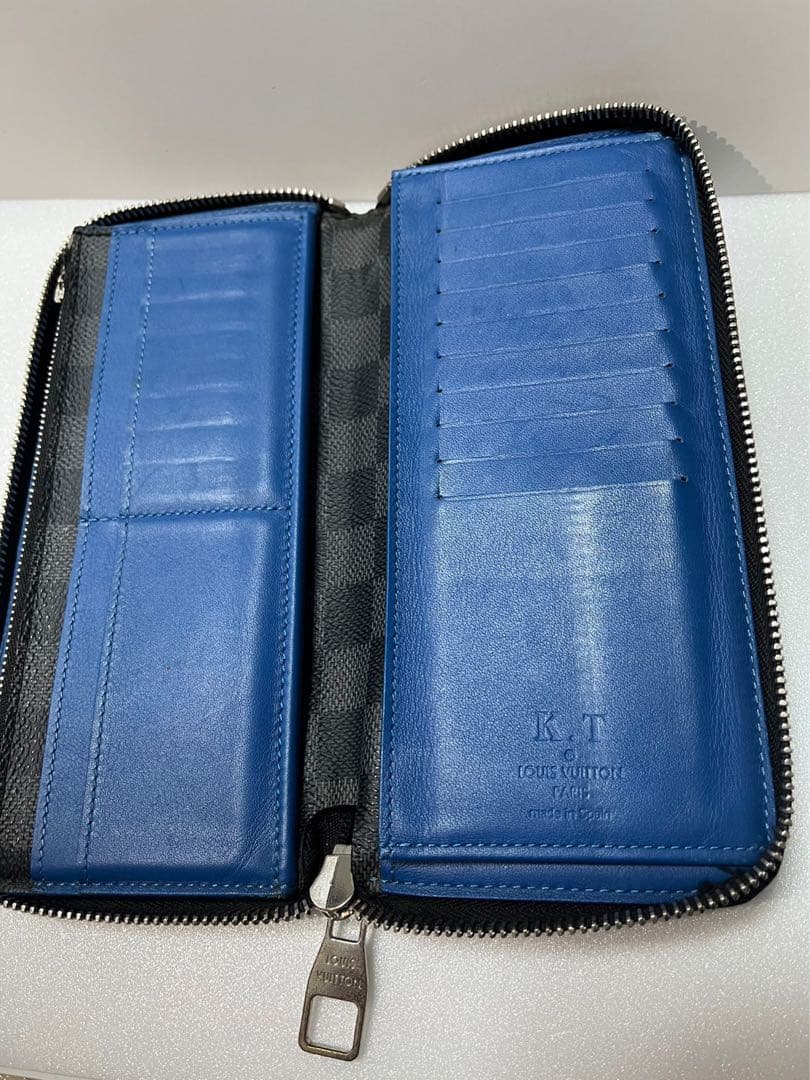 石*a様 【美品】ルイヴィトン ダミエグラフィット ジッピーウォレット 長財布