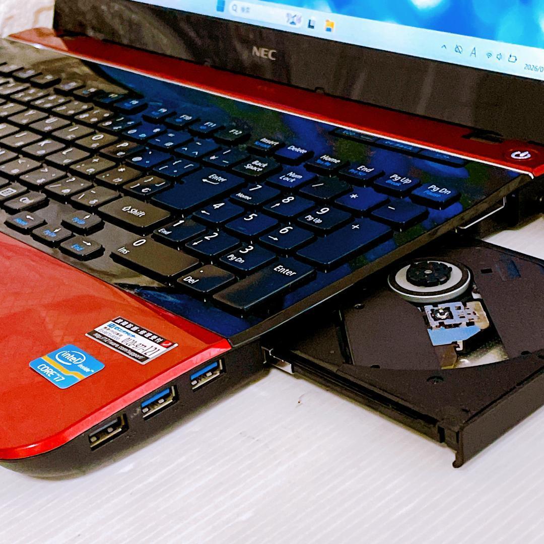 Windows11 快速 SSD i7 ノートパソコン NEC ノートPC