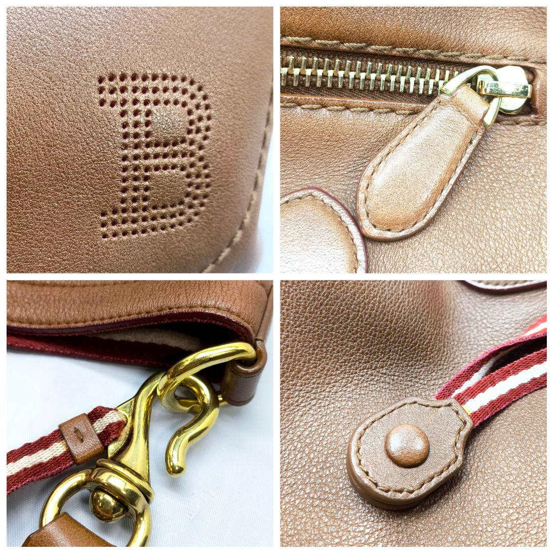 美品 バリー 2way トートバッグ ショルダーバッグ レザー