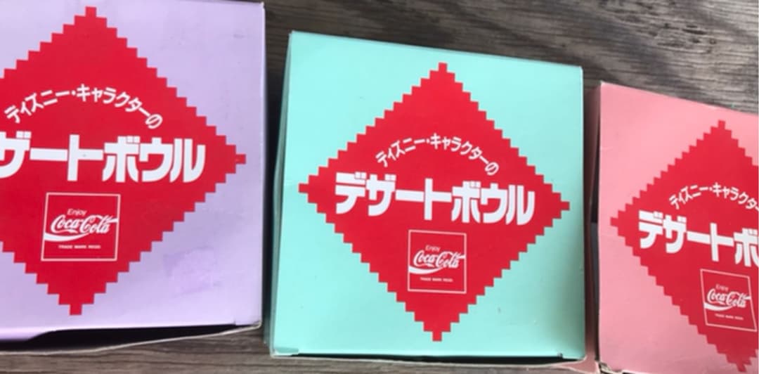 ディズニー ファンタ ガラス 皿　デザートボウル ご希望の柄をお知らせ下さ^ ^