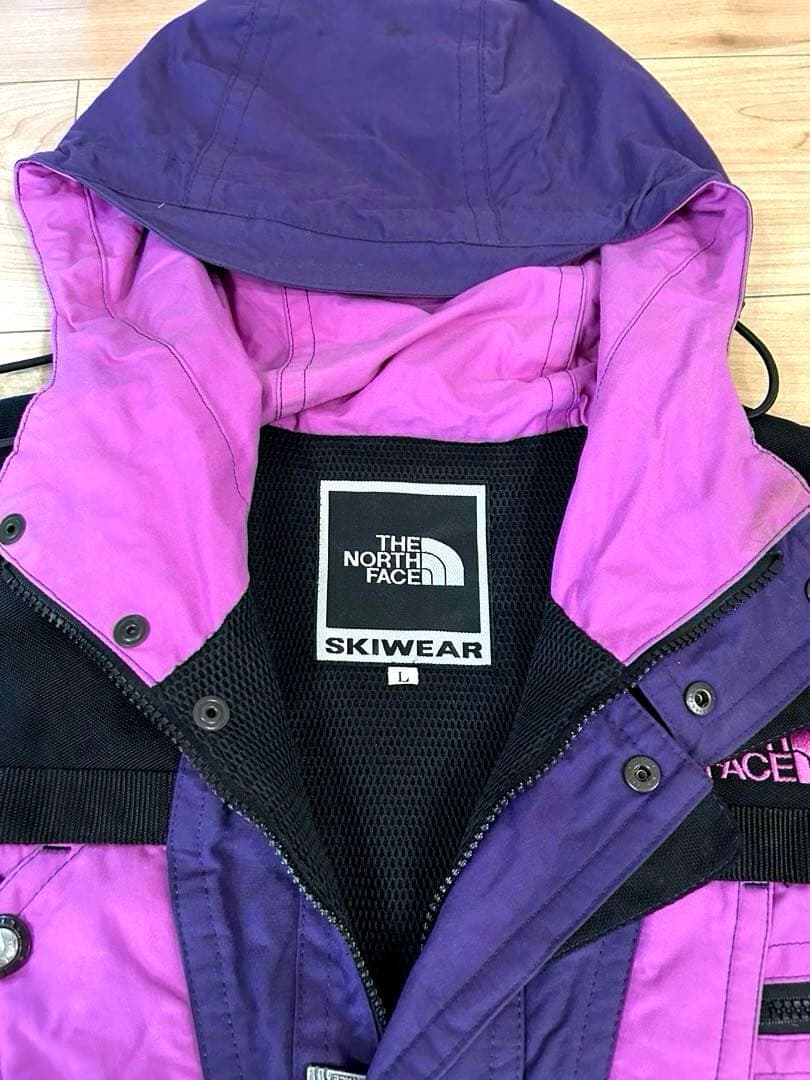 希少 90′ヴィンテージ THE NORTH FACE スキーウェア セット Ｌ
