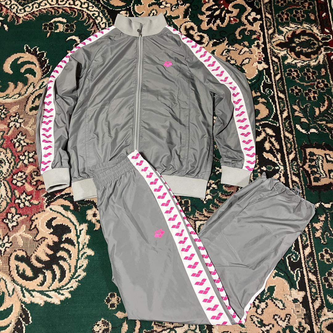 arenaアリーナ XL ナイロン セットアップ上下 水泳