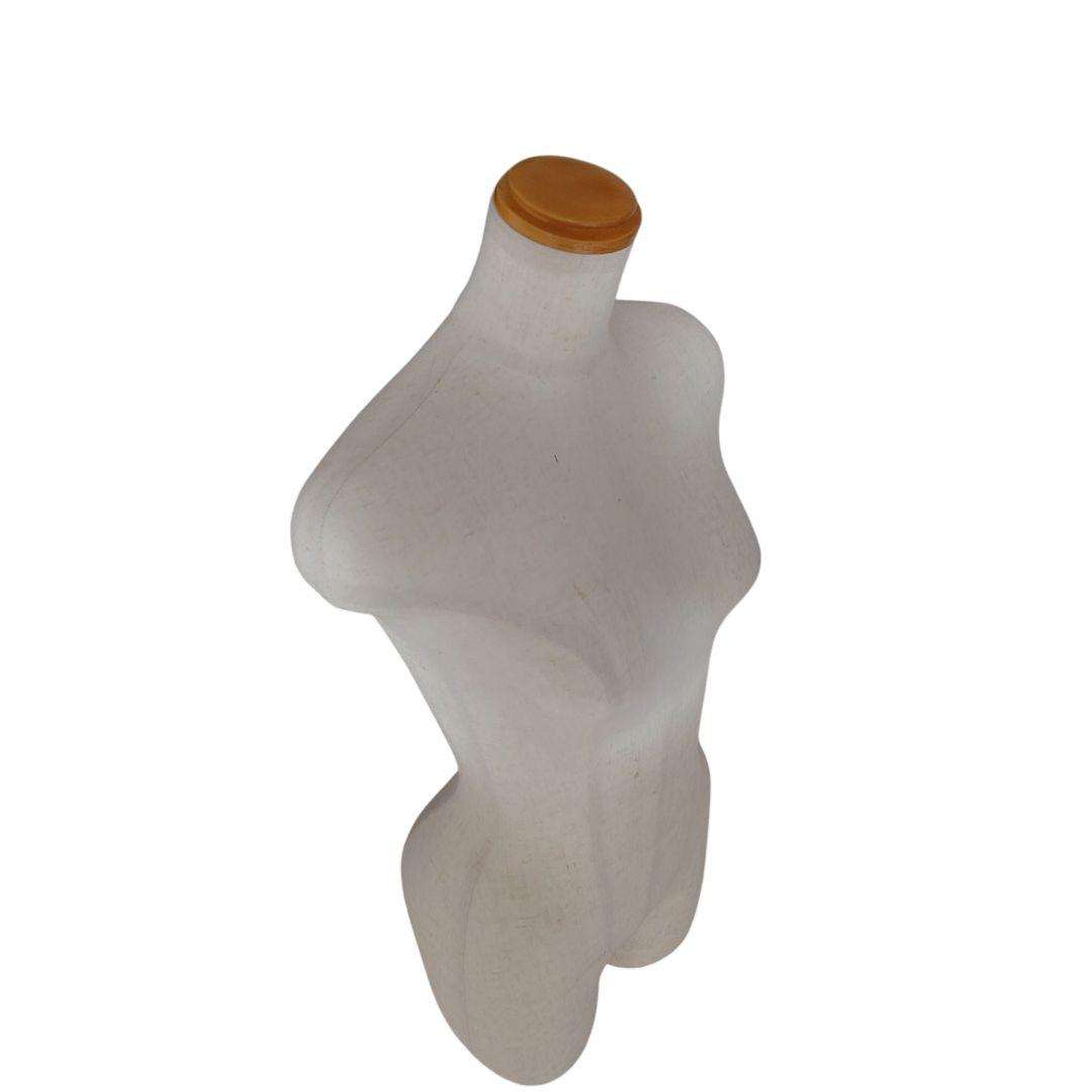 トルソー ボディー 7号 木調 パンツ対応 片足 ポール マネキン Sサイズ