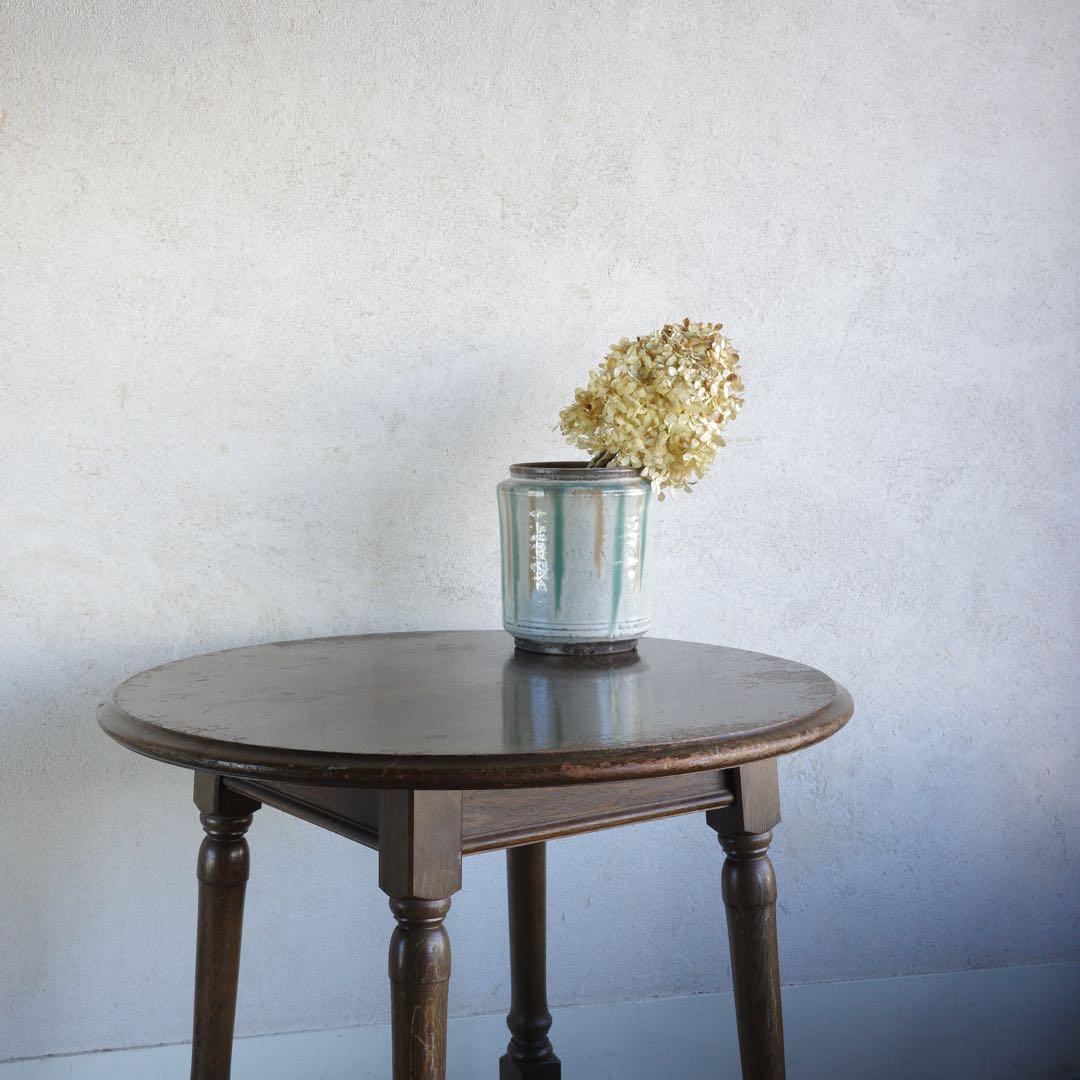 限定お値下げ！古家具　丸テーブル　コーヒーテーブル