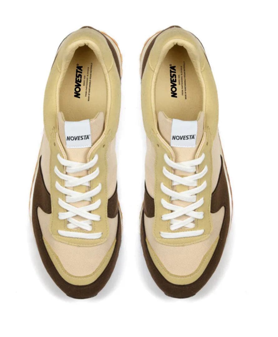 NOVESTAスニーカー MARATHON VEGAN TRAIL BROWN