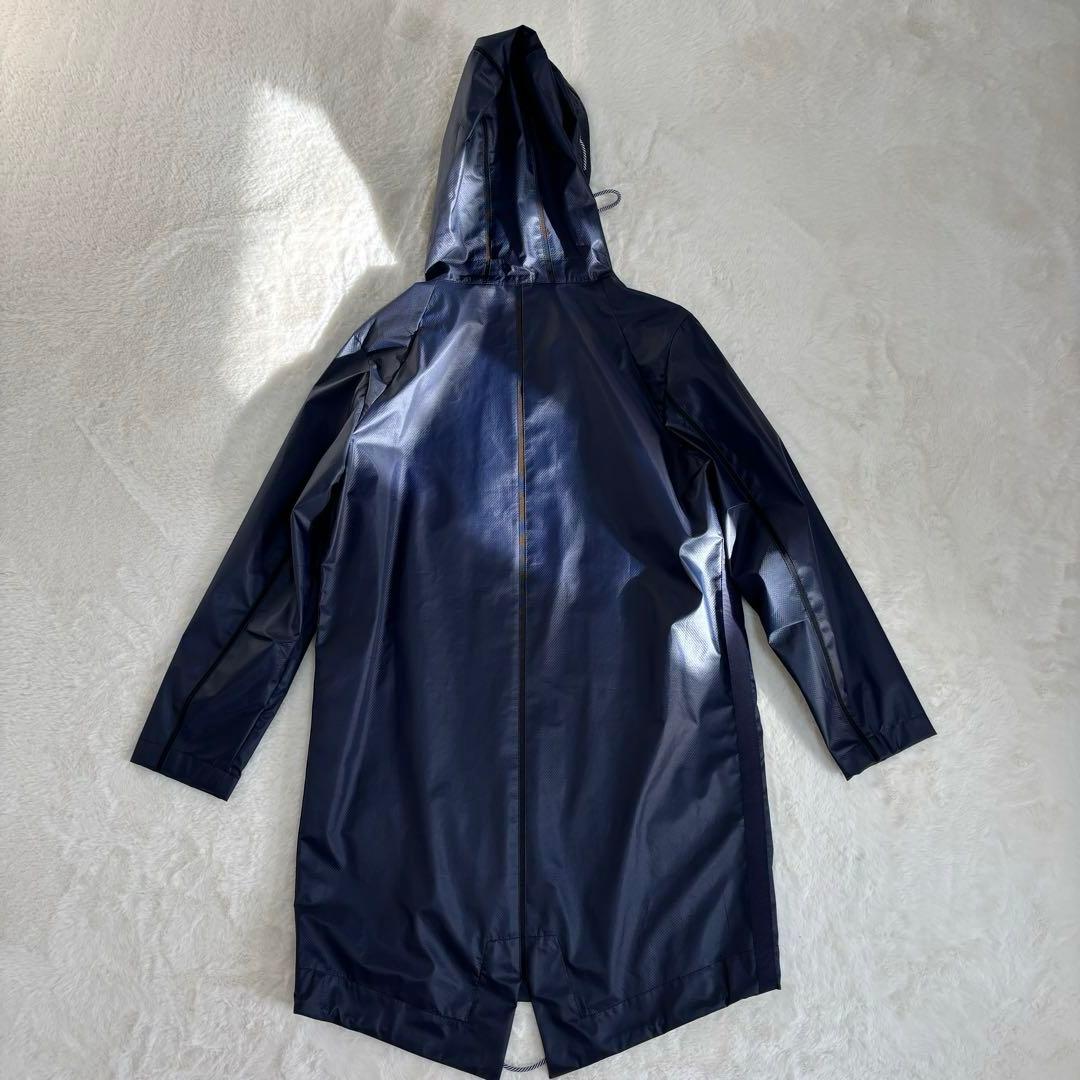 ポールスミス 紺 防水 レインコート グラデーション S マルチカラー 雨具