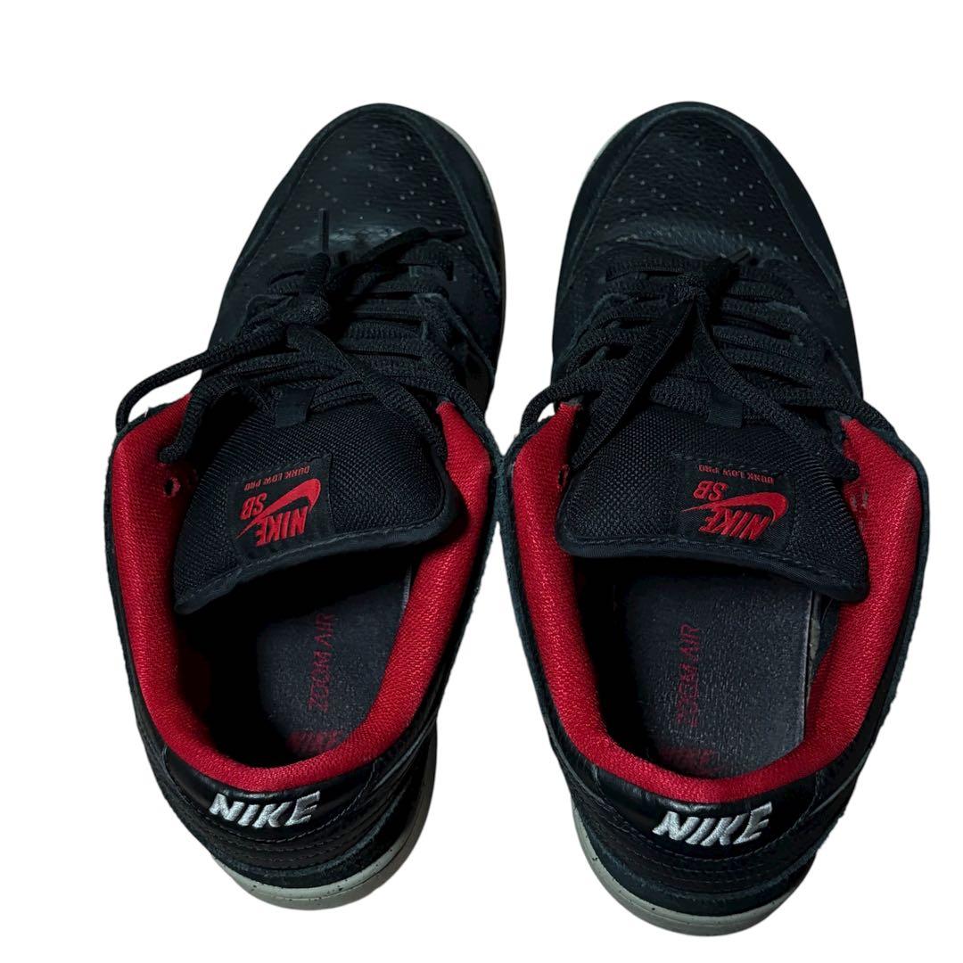 靴 Nike dunk low black cement