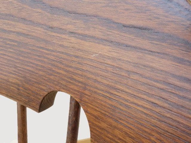 飛騨産業キツツキ　木製　ロッキングチェアーA　再塗装済　ＵＳＥＤ